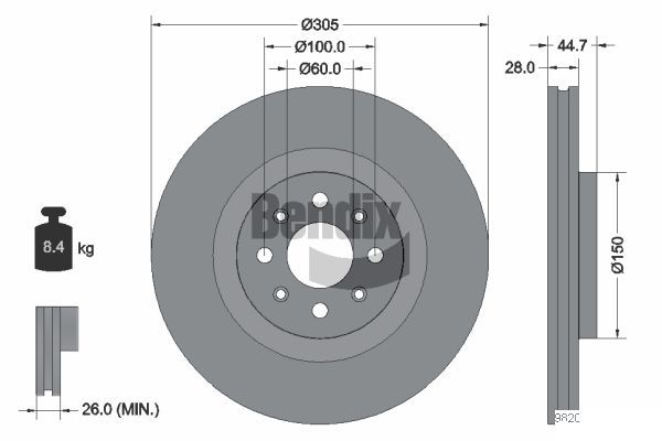 Bremsscheibe Scheibenbremse
