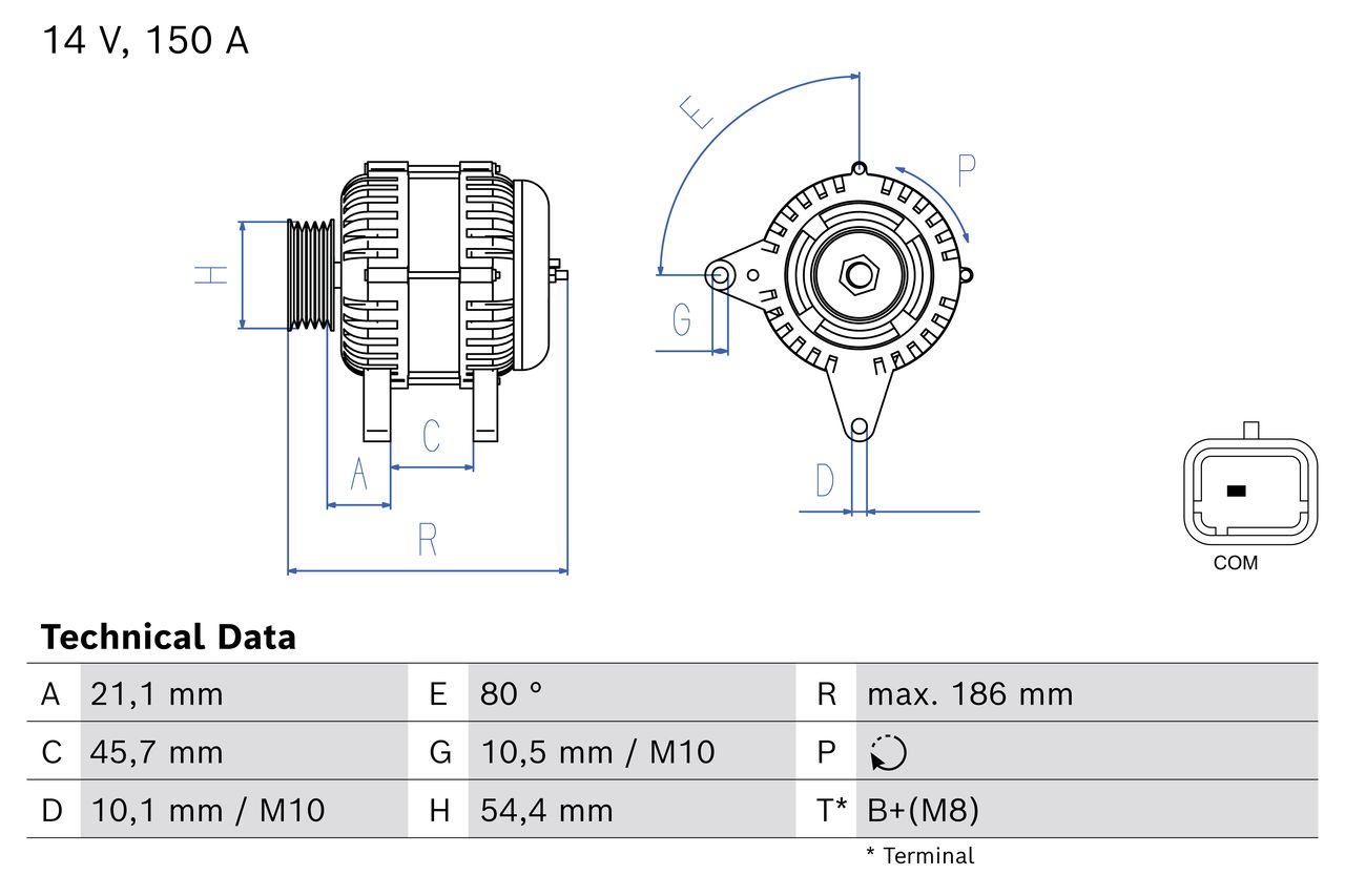 Lichtmaschine Generator