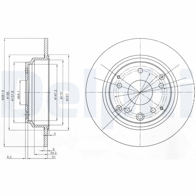 Bremsscheibe Scheibenbremse
