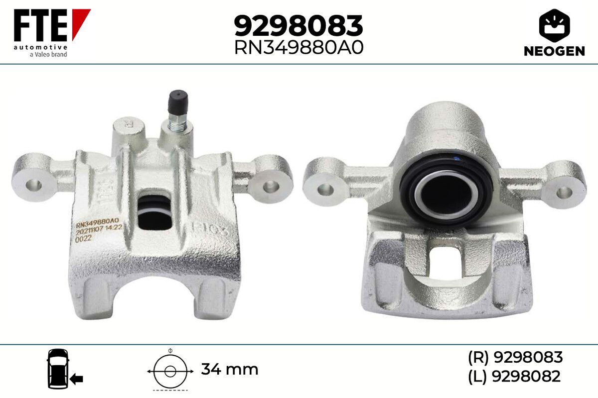 Bremssattel Bremszange
