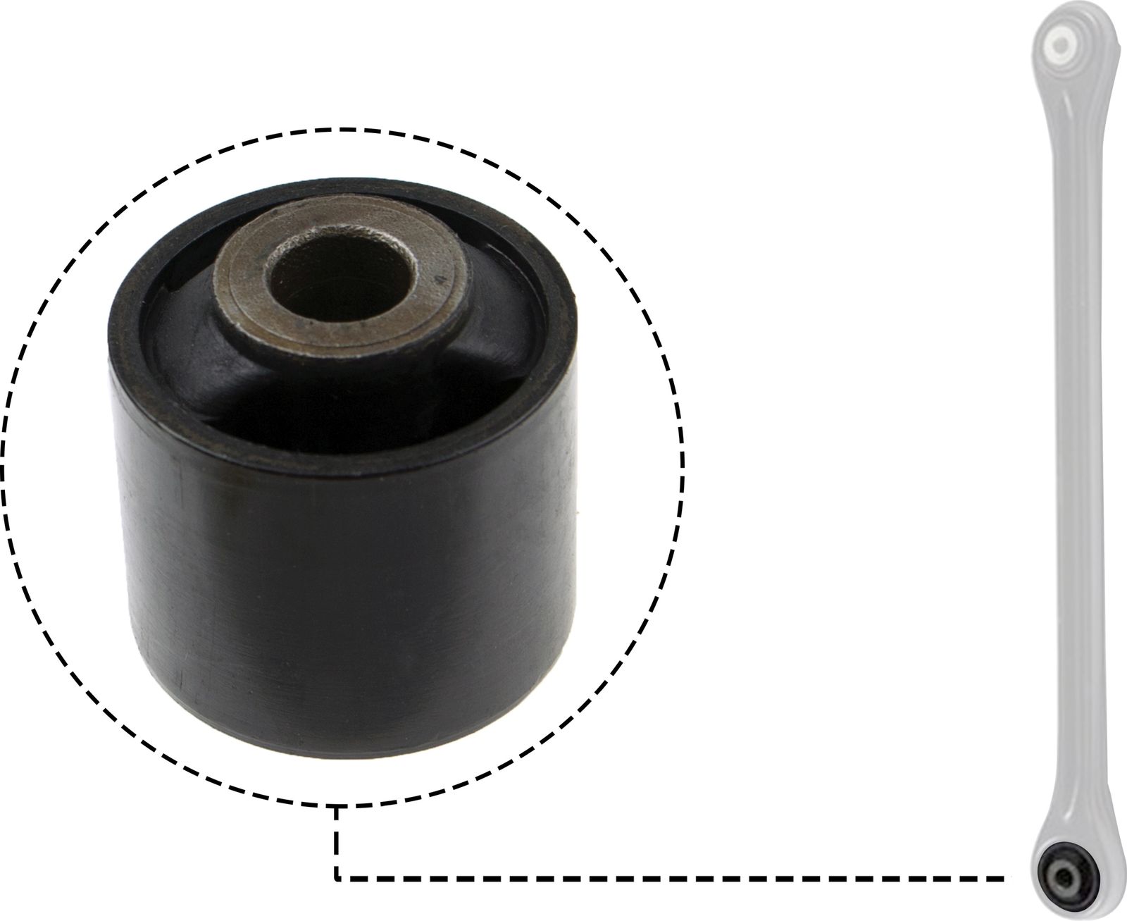 Querlenker Silentblock hinten