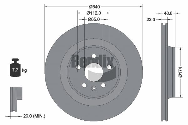 Bremsscheibe Scheibenbremse