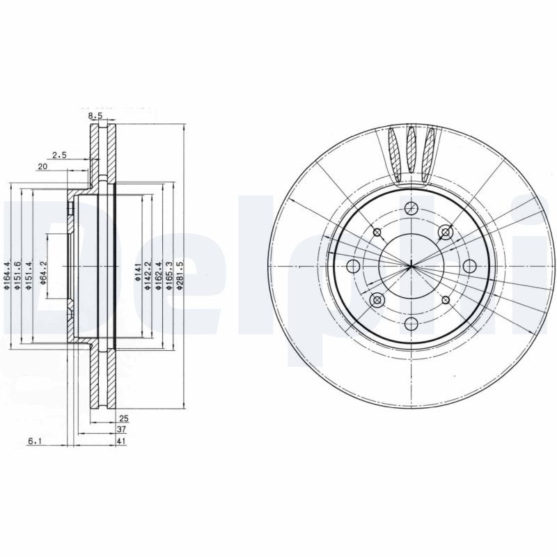 Bremsscheibe Scheibenbremse