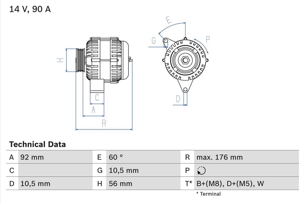 Lichtmaschine Generator
