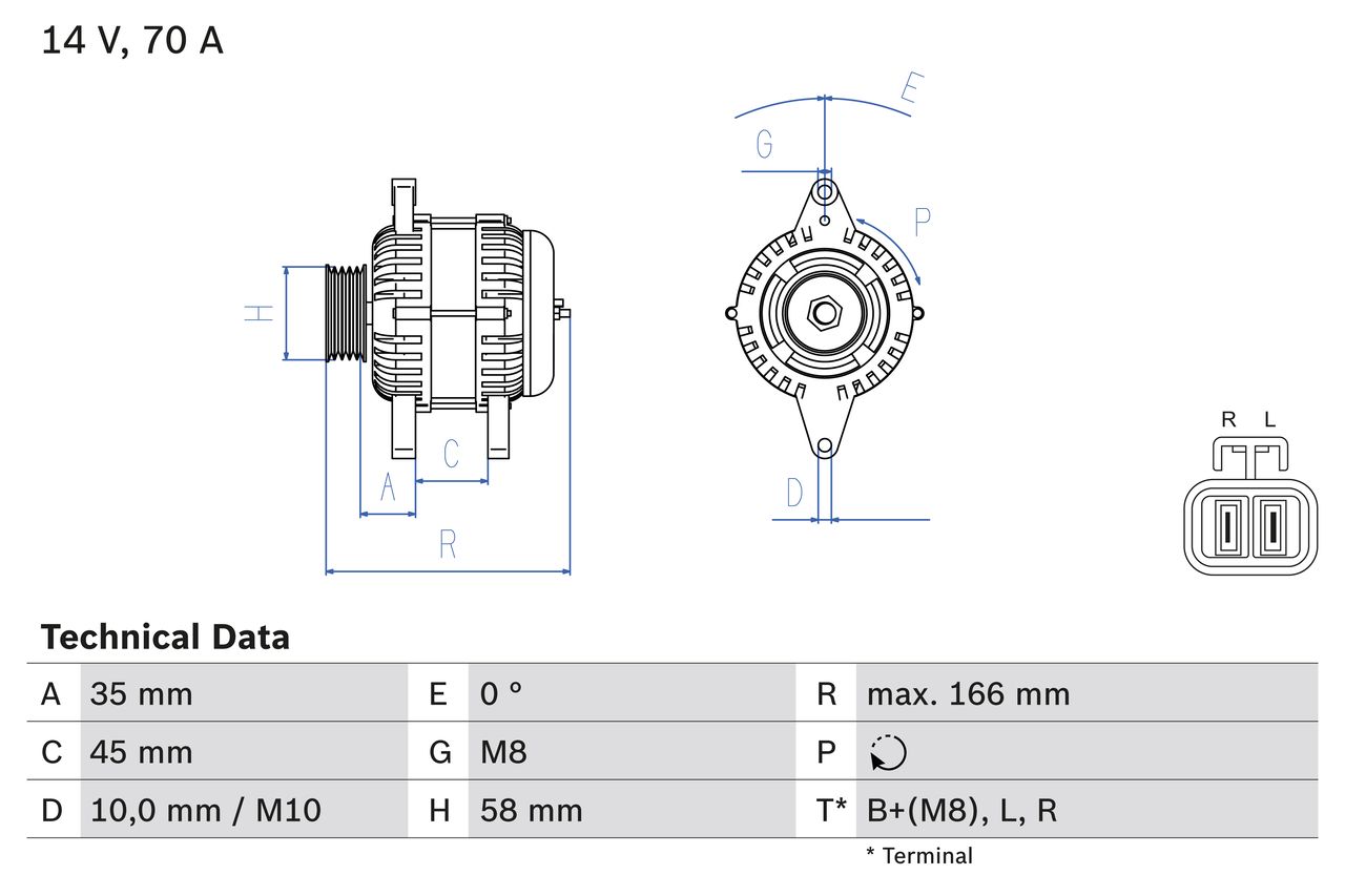 Lichtmaschine Generator
