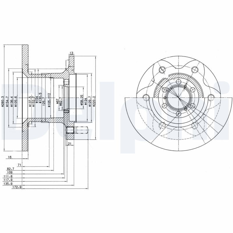 Bremsscheibe Scheibenbremse