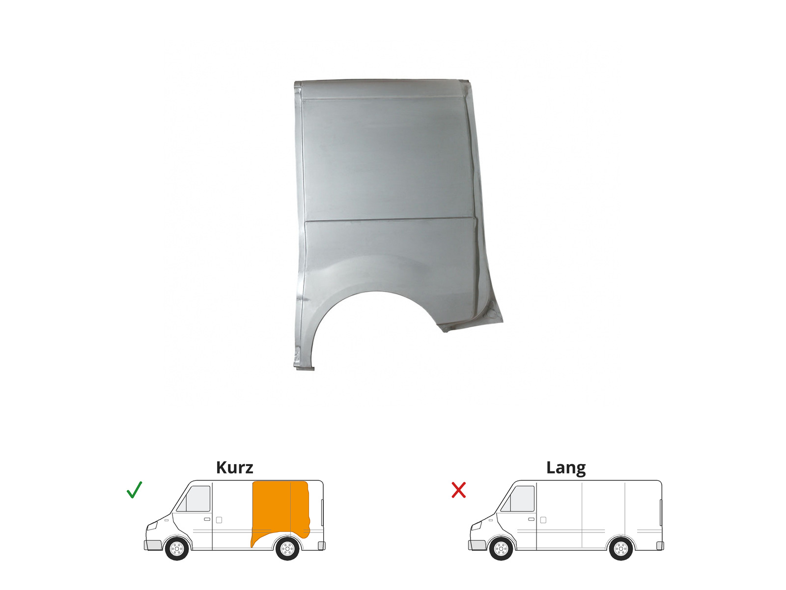 Kotflügel hinten