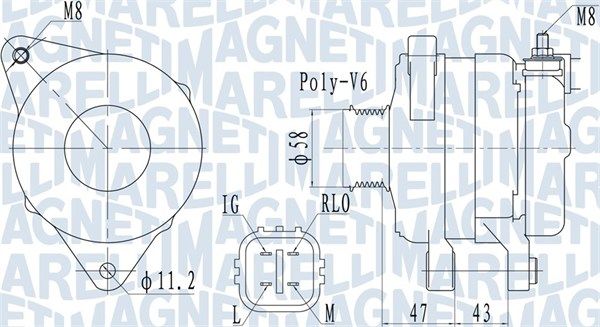 Lichtmaschine Generator