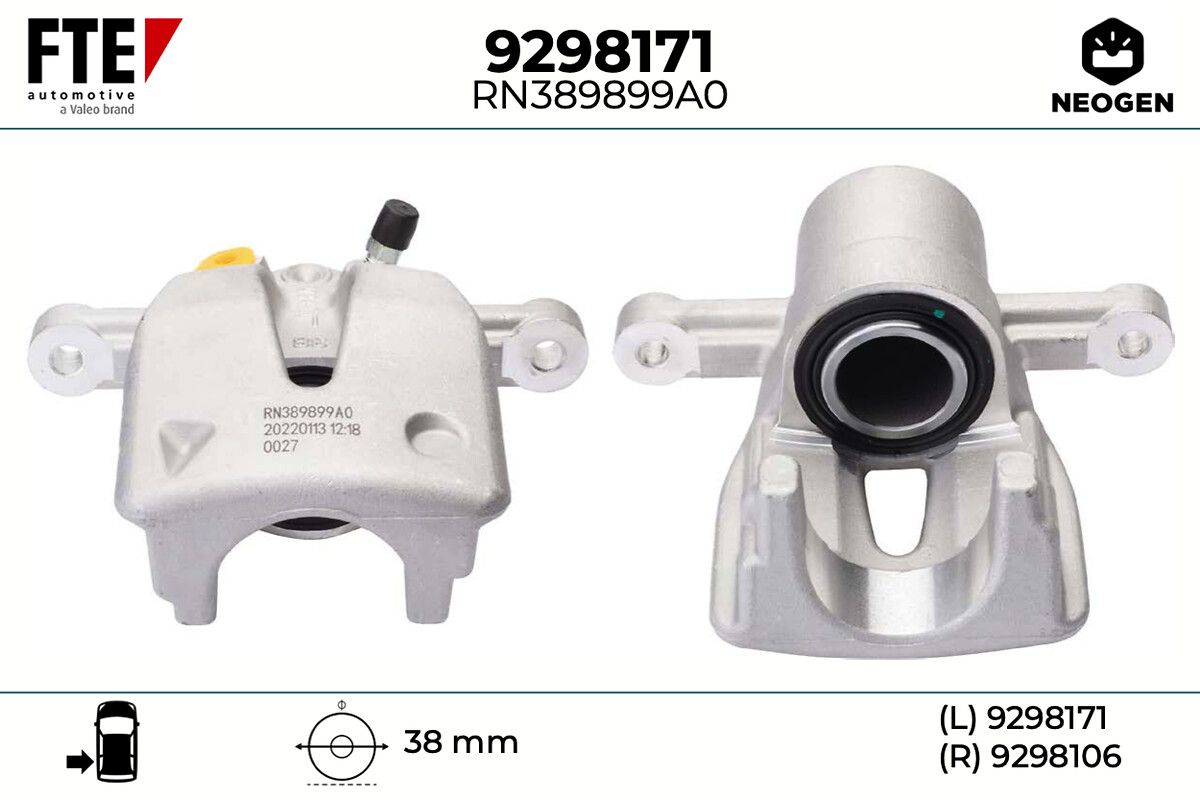 Bremssattel Bremszange