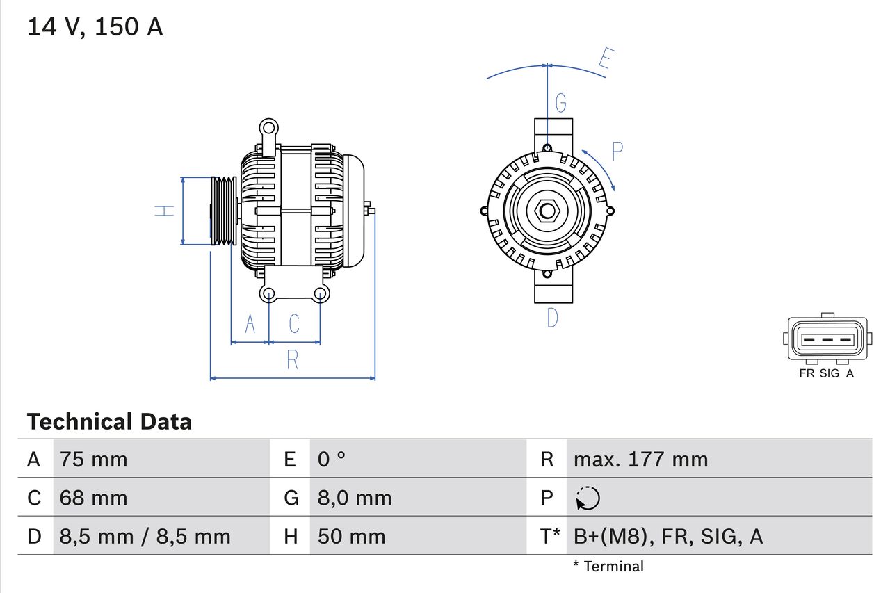 Lichtmaschine Generator