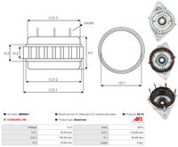 Stator Lichtmaschine Generator, Bild 4
