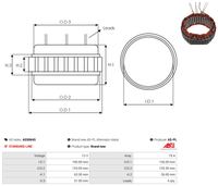 Stator Lichtmaschine Generator, Bild 2