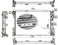 Kühler Wasserkühler Motorkühler, Bild 5