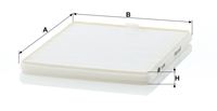 Innenraumfilter Pollenfilter Filter, Bild 2
