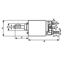 Magnetschalter Starter Anlasser, Bild 3