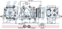 Kompressor Klima Klimaanlage Klimakompressor, Bild 5