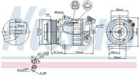Kompressor Klima Klimaanlage Klimakompressor, Bild 5
