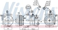 Kompressor Klima Klimaanlage Klimakompressor, Bild 5