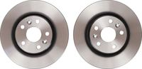 Bremsscheiben Bremsbeläge Set Vorne, Bild 1