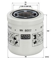 Arbeitshydraulik Filter Hydraulische Anlage, Bild 2