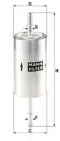 Kraftstofffilter Kraftstoff Filter, Bild 2