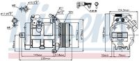 Kompressor Klima Klimaanlage Klimakompressor, Bild 5