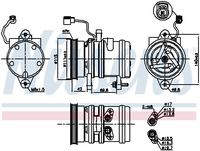 Kompressor Klima Klimaanlage Klimakompressor, Bild 10