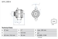 Lichtmaschine Generator