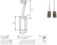 Kohlebürste Lichtmaschine Generator, Bild 2