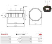 Stator Lichtmaschine Generator, Bild 2
