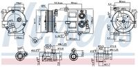 Kompressor Klima Klimaanlage Klimakompressor, Bild 6