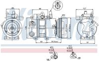 Kompressor Klima Klimaanlage Klimakompressor, Bild 5