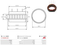 Stator Lichtmaschine Generator, Bild 2