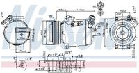Kompressor Klima Klimaanlage Klimakompressor, Bild 5