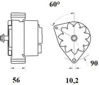 Lichtmaschine Generator, Bild 2