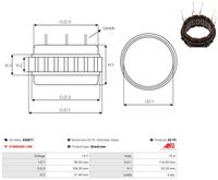 Stator Lichtmaschine Generator, Bild 2
