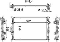 Kühler Wasserkühler Motorkühler, Bild 12
