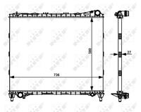 Kühler Wasserkühler Motorkühler, Bild 5
