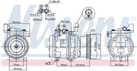 Kompressor Klima Klimaanlage Klimakompressor, Bild 6