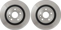 Bremsscheiben Bremsbeläge Set Hinten, Bild 1