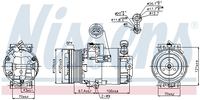 Kompressor Klima Klimaanlage Klimakompressor, Bild 7
