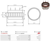 Stator Lichtmaschine Generator, Bild 2