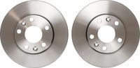 Bremsscheiben Bremsbeläge Set Vorne, Bild 1