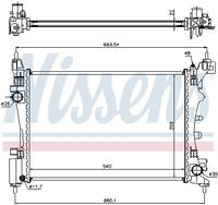 Kühler Wasserkühler Motorkühler, Bild 6