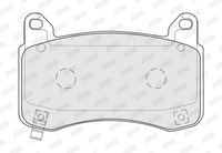 Bremsbelag Satz Bremsscheibe Scheibenbremse, Bild 2