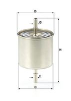 Kraftstofffilter Kraftstoff Filter, Bild 2