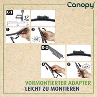 Wischerblatt Canopy, Bild 5