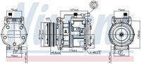 Kompressor Klima Klimaanlage Klimakompressor, Bild 7
