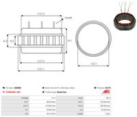 Stator Lichtmaschine Generator, Bild 2