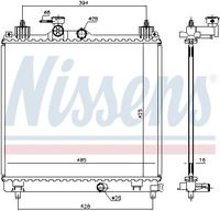 Kühler Wasserkühler Motorkühler, Bild 5